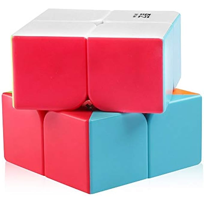 FANTASY, HOLIDAYS MOYU MOFANG JIAOSHI 2X2X2 HIGH SPEED STICKERLESS CUBING CLASSROOM SERIES MAGIC CUBE FOR 14 YEARS AND UP, MULTICOLOR - Image 4